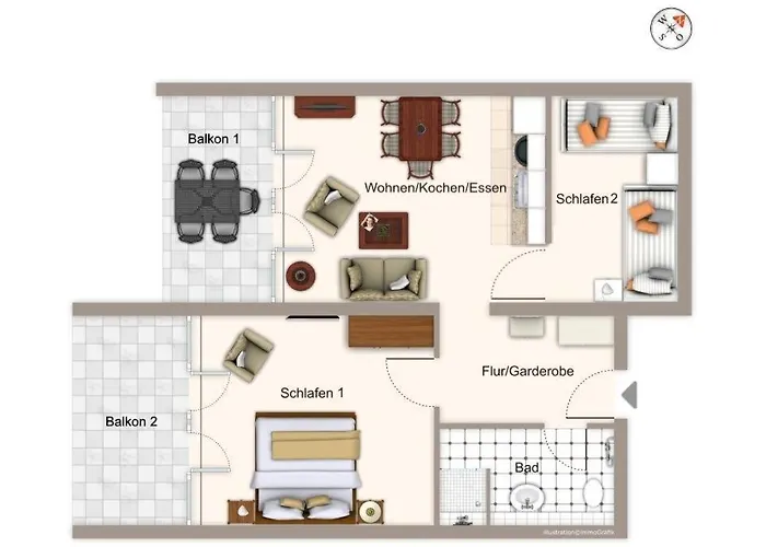Deichhaeuser Anna Kueste Deichhaeuser Anna Kueste 7-31 Lejlighed *